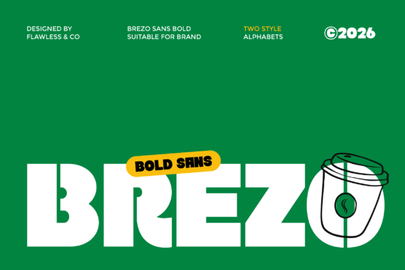 Brezo: The Bold Sans Serif Font That Elevates Your Campaigns