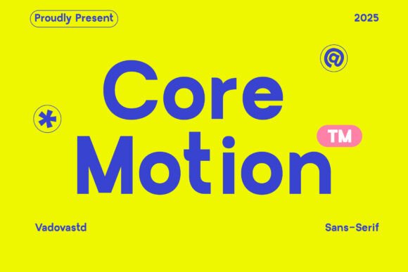 Core Motion Font: A Bold Choice for Digital Branding