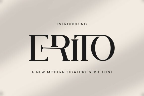 Erito: A Premium Typeface for Professional Branding