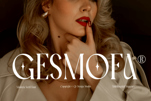 Gesmofa: A Modern Serif Font That Elevates Branding Projects