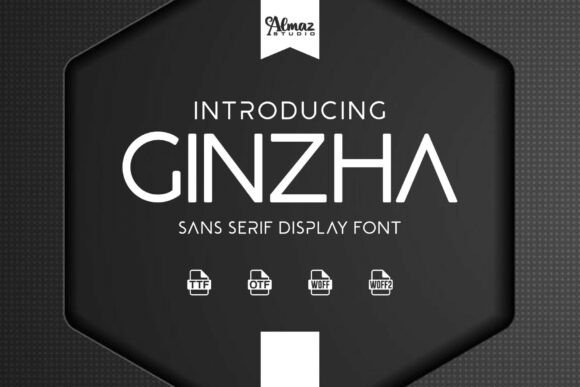 Ginzha: A Modern Sans Serif Font for Digital Designers