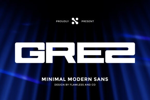Grez Font: A Bold, Modern Typeface for Craft Creators