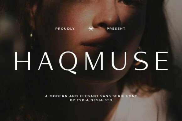Haqmuse Typeface: A Modern Luxury Font for Campaign Design