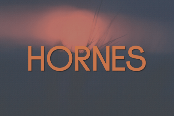 Hornes Font: Elevate Your Brand’s Modern Visual Identity