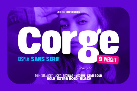 How Corge Elevates Branding with Bold, Playful Typography