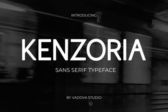 Kenzoria Sans Serif Font: A Modern Typeface for Digital Design
