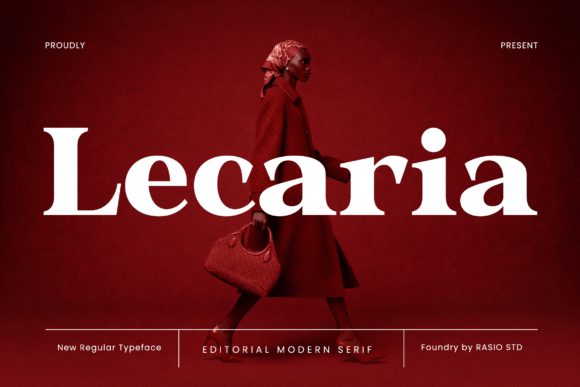 Lecaria: A Refined Serif Font for Crafters and Creative Sellers