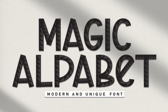 Magic Alpabet: A Display Font That Adds Wonder to Web Design
