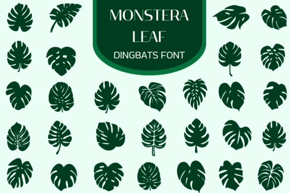 Monstera Leaf Font: A Fresh Typeface for Stronger Campaigns