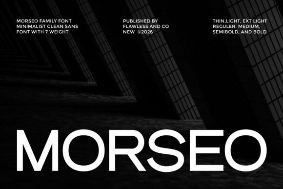 Morseo: The Clean Sans Serif Font That Elevates Your Campaigns