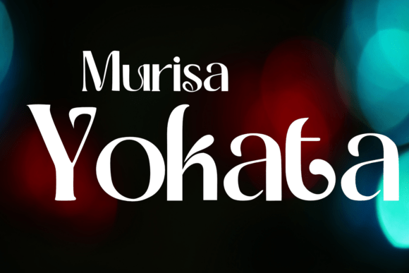Murisa Yokata: A Typeface That Adds Poise to Branding Projects