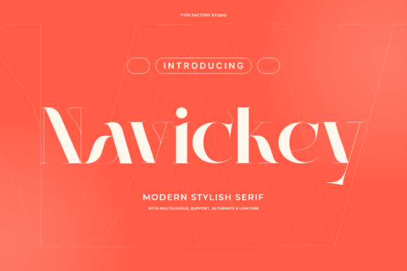 Navickey Font: A Stylish Serif for Stronger Branding