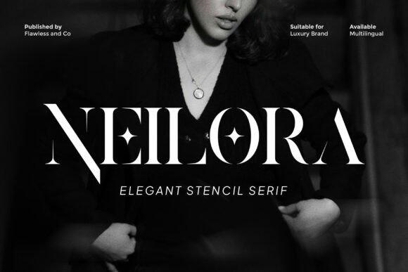 Neilora Font: A Stylish Serif for Craft Creators