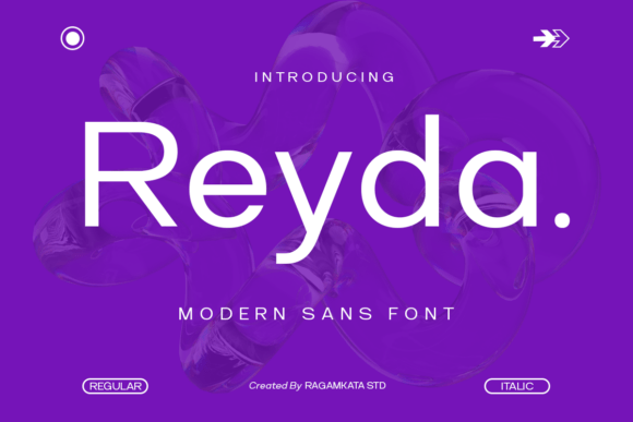 Reyda Font: A Bold and Minimal Typeface for Digital Projects