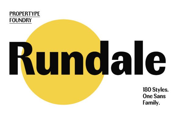 Rundale Typeface: A Powerful Font for Modern Marketing