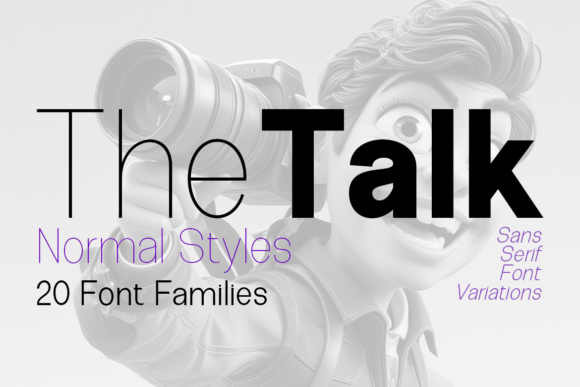 The Talk Font: Modern Typography for Memorable Branding